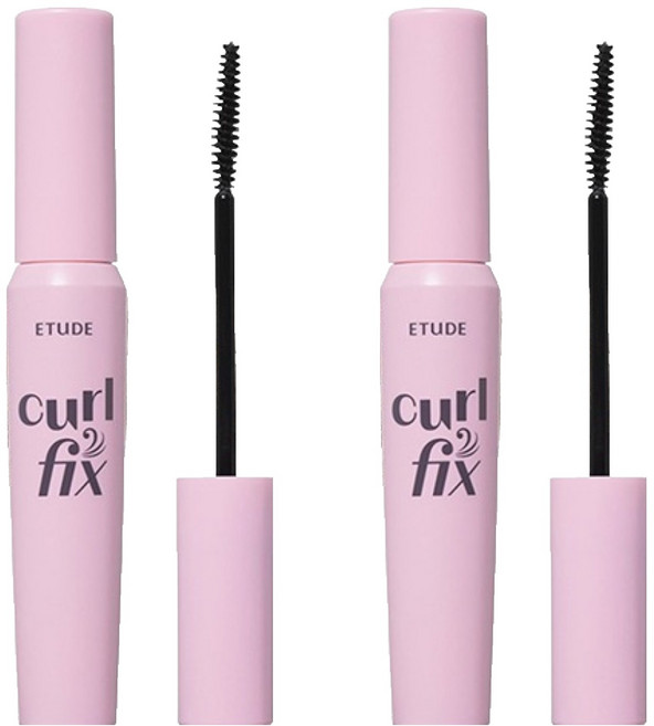 에뛰드 컬 픽스 마스카라 7.5g, 그레이브라운, 2개