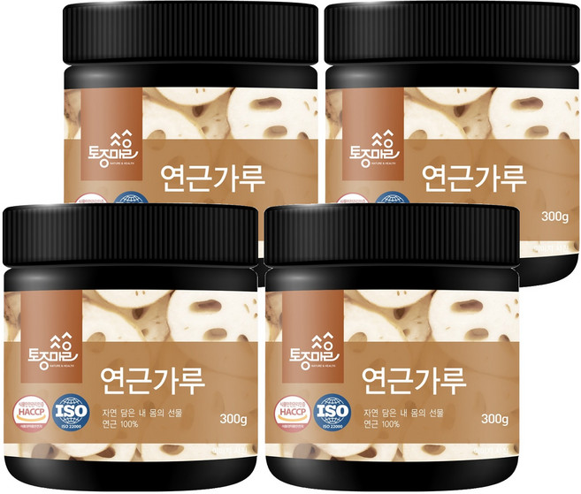 Tojongherb 蓮藕粉, 300g, 4個