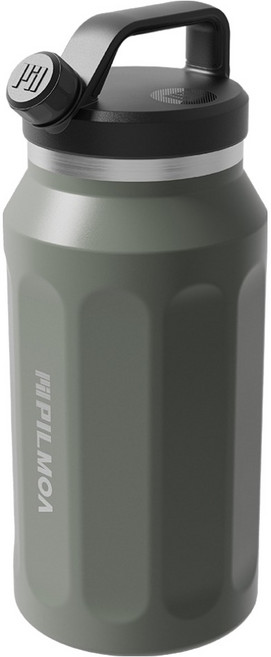 필모아 텀블러 E2000 2.0, 카키, 2L, 1개