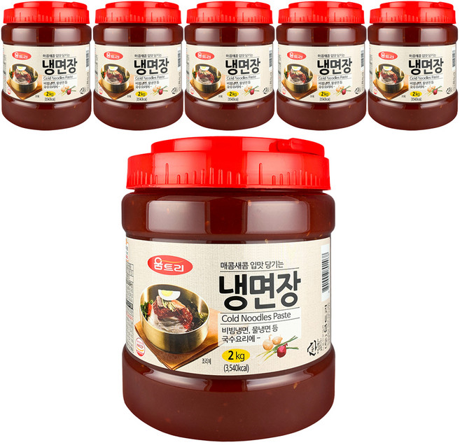 움트리 냉면장, 2kg, 6개