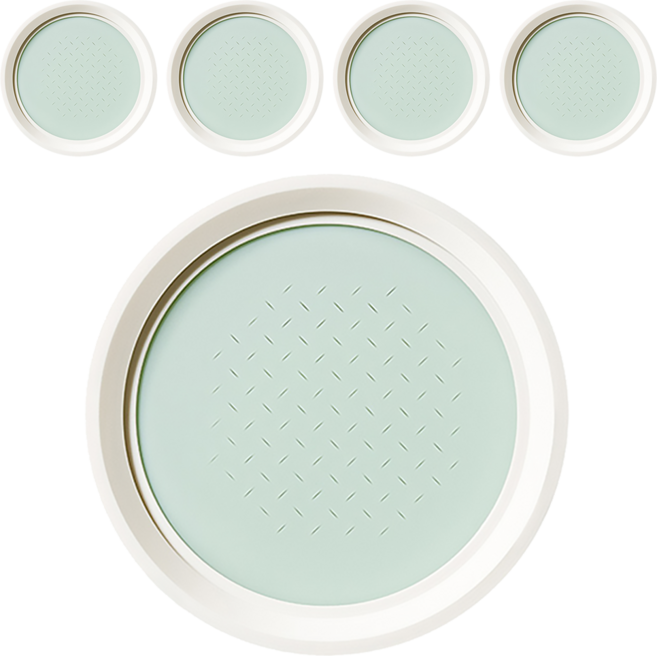 LANEIGE 蘭芝 NEO 型塑超持妝三效氣墊蜜粉補充粉蕊 矽膠網設計 添加藍色玻尿酸 保濕肌膚不乾燥 輕盈薄透, 單色, 5個