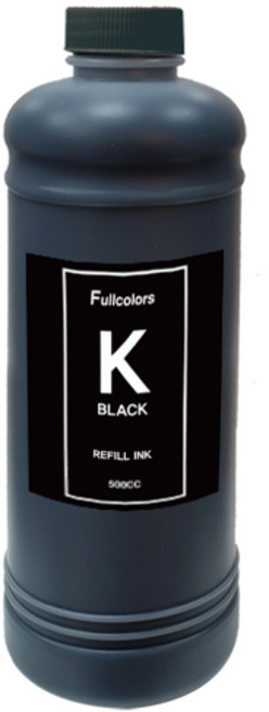풀컬러즈 캐논 전기종 호환 리필잉크 500ml, 검정, 1개