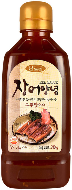 움트리 장어양념, 590g, 1개