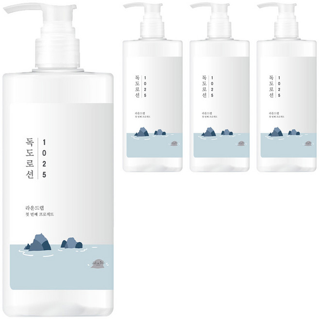 라운드랩 1025 독도 로션, 400ml, 4개