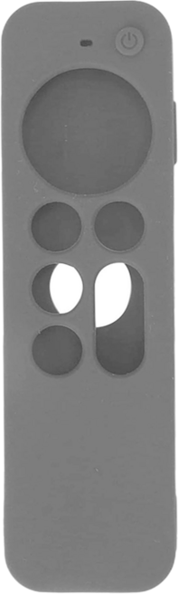 ZIYA Apple TV Siri Remote 第2/3代 遙控器矽膠保護套 磁吸經典色款, 炫淺灰色, 1個
