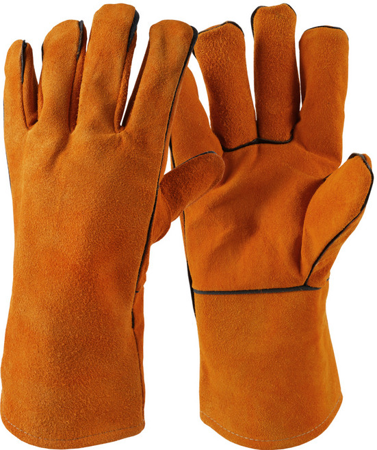 코멧 BBQ 아웃도어 소가죽 캠핑장갑 양손 세트, 1세트