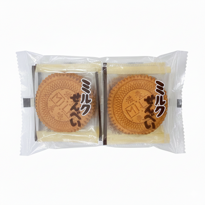 船岡製菓 牛奶煎餅 10入, 160g, 1袋