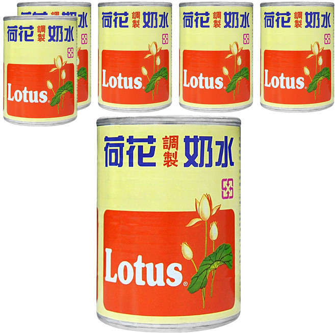 Lotus 荷花 調製奶水 390g/罐, 390g, 6入