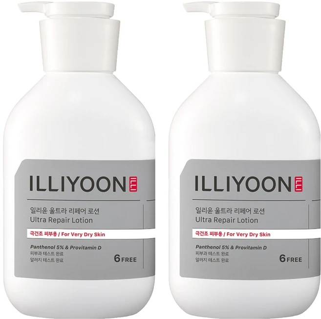 일리윤 울트라 리페어 로션, 528ml, 2개 - 쿠팡