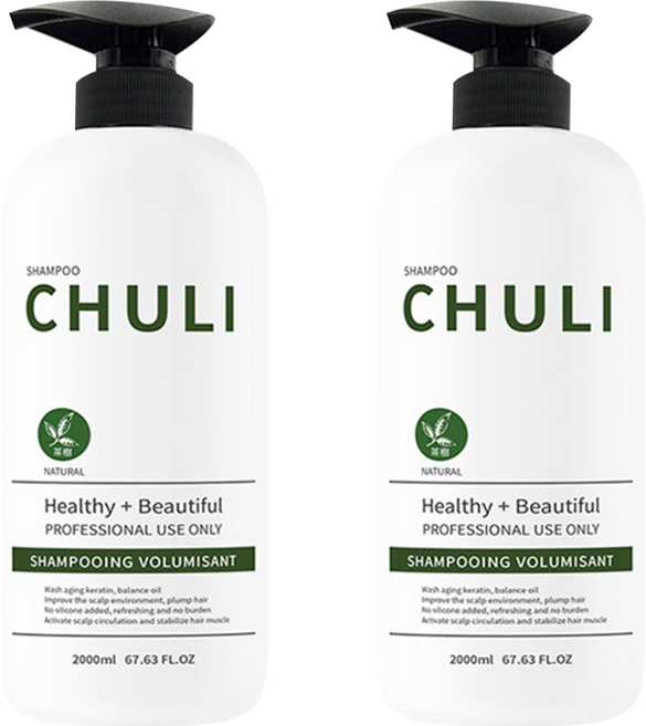 Chuli 初梨 天然系列 洗髮精 茶樹, 2L, 2瓶