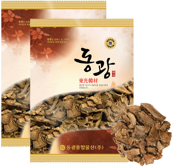 동광한방몰 GAP인증 제천 더 구수한 볶은 돼지감자 차, 600g, 2개