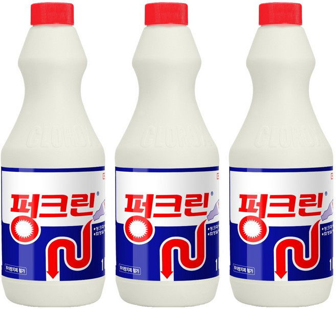 펑크린 배수구세정제, 1L, 3개