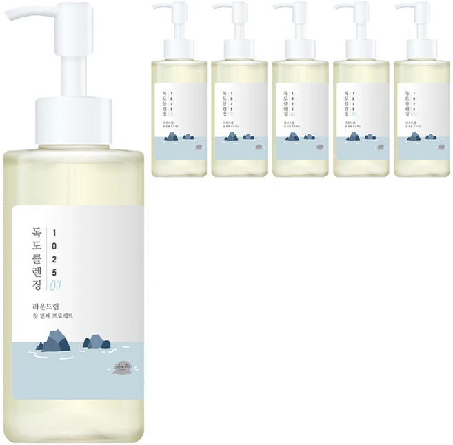 라운드랩 1025 독도 클렌징오일, 200ml, 6개 - 쿠팡