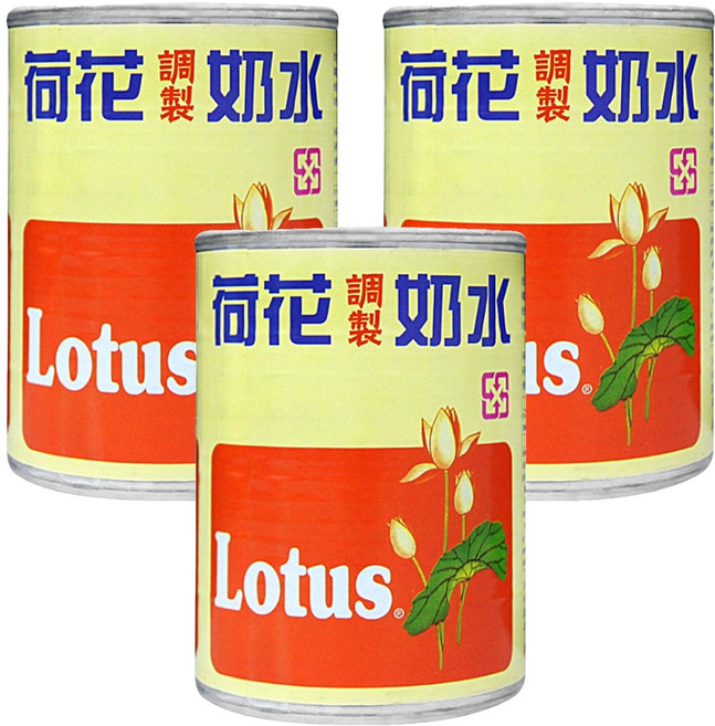 Lotus 荷花 調製奶水 390g/罐, 390g, 3入