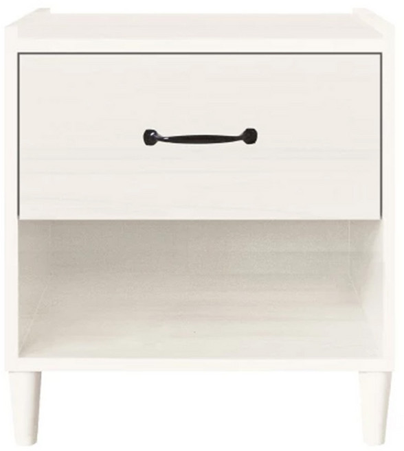 HOPMA 合馬家具 雅品單抽斗櫃 台灣製造 B-CK100CH-T 450 x 398 x 514mm 11kg, 白櫻桃, 1個