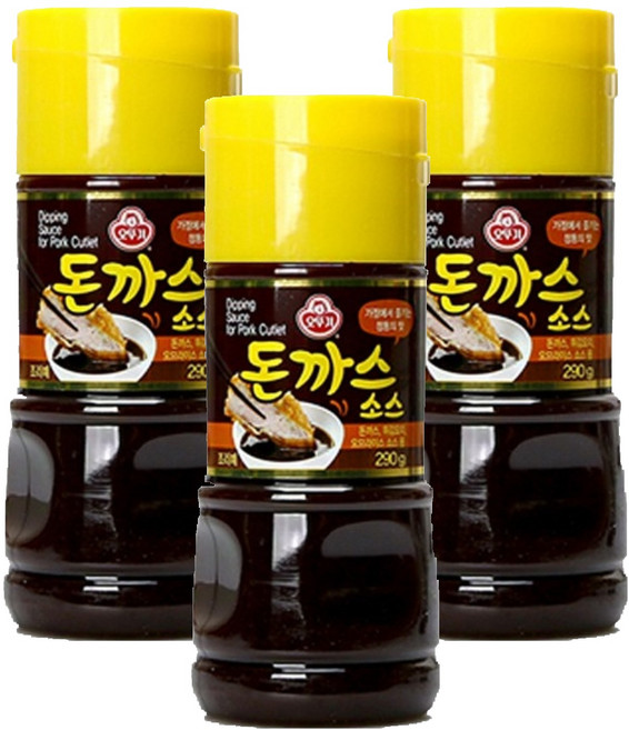 오뚜기 돈까스소스 S, 290g, 3개