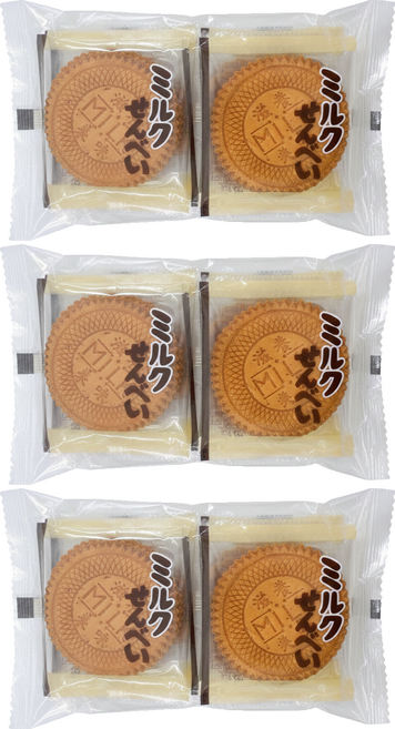 船岡製菓 牛奶煎餅 10入, 160g, 3袋