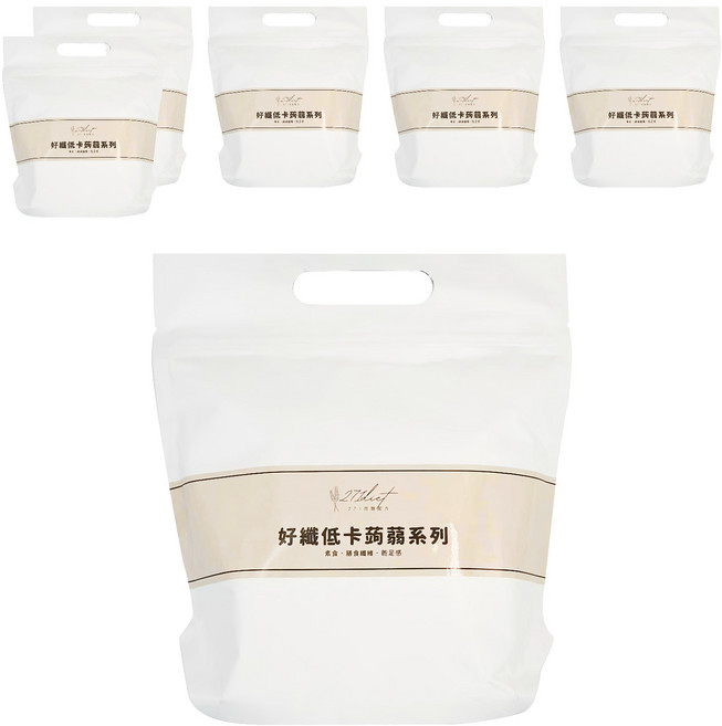 271diet 好纖低卡蒟蒻麵 養生燕麥拉麵, 200g, 6包
