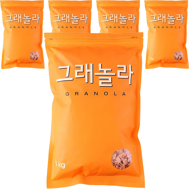 동서 그래놀라 시리얼, 1kg, 5개