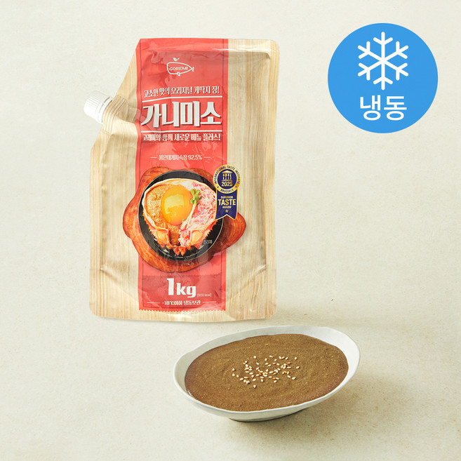 고래미 가니미소 게딱지장 (냉동), 1kg, 1개