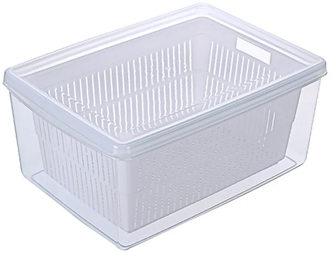 KEYWAY 聯府 名廚 A1瀝水保鮮盒 LMA1 20.8L, 1個