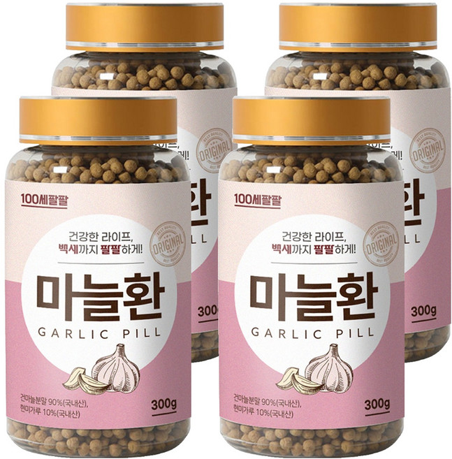 백세팔팔 마늘환, 300g, 4개