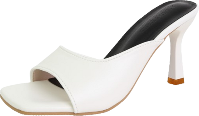 라블 여성용 발볼커버 힐슬리퍼 8.5cm