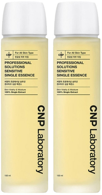 CNP차앤박 프로페셔널 솔루션 센서티브 싱글 에센스, 150ml, 2개
