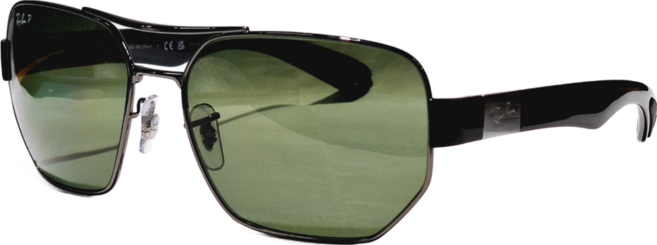Ray-Ban 雷朋 金屬框偏光鏡片太陽眼鏡 RB3672-004/9A