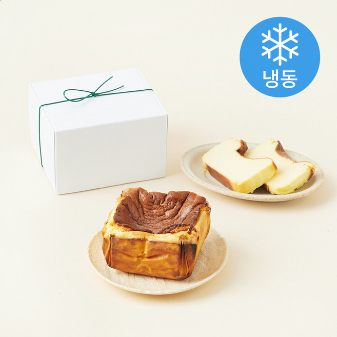 메종엠오 바스크 치즈케익 + 쇼핑백 (냉동), 360g, 1개
