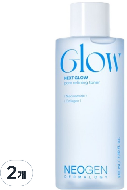 네오젠 넥스트 글로우 포어 리파이닝 토너, 210ml, 2개