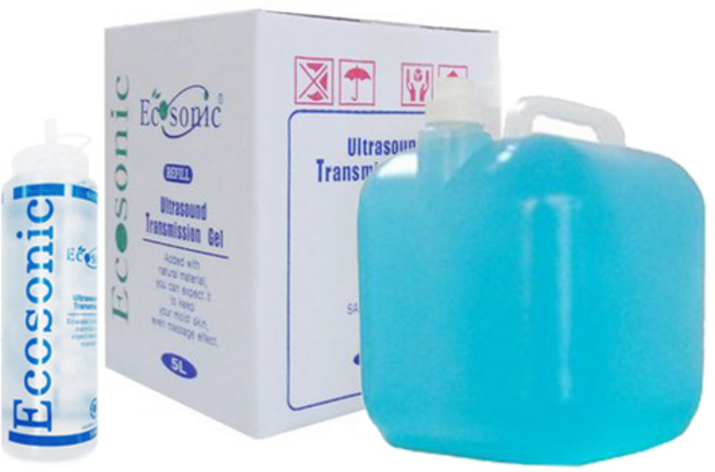 에코소닉 초음파 마사지젤 5L 주름용기, 1개