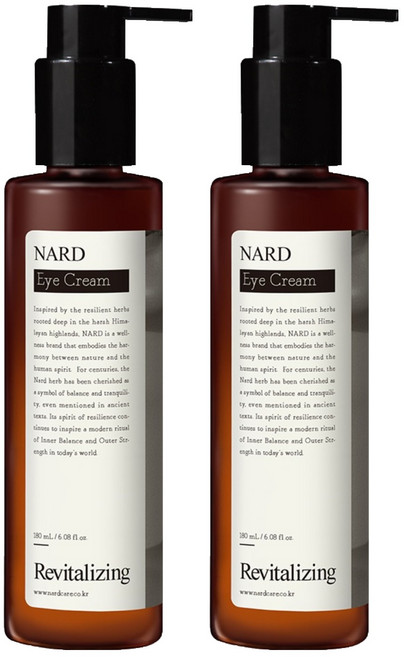 나드 리바이탈라이징 펩타이드 아이크림, 180ml, 2개