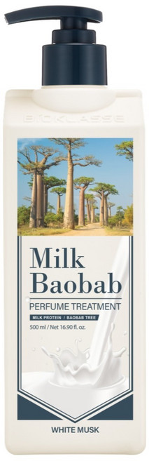 밀크바오밥 퍼퓸 헤어 트리트먼트 화이트머스크향, 500ml, 1개