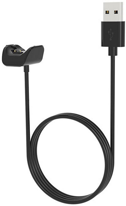 루아러블 갤럭시 핏2 전용 충전기 크래들 케이블 1m, 블랙, 1개