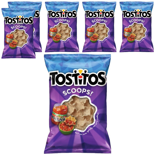 프리토레이 토스티토스 스쿱 또띨라 칩, 283.5g, 6개