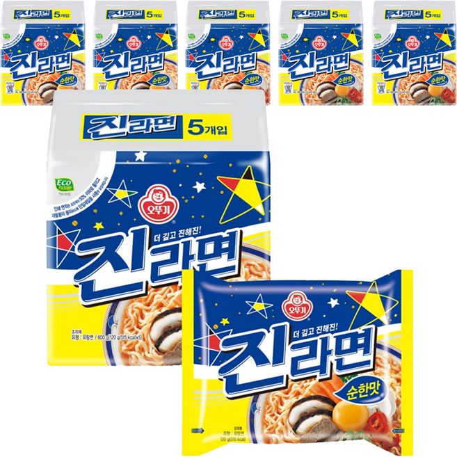 오뚜기 진라면 순한맛, 30개