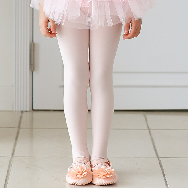 키즈발레몰 여아용 성인 유발 발레 타이즈