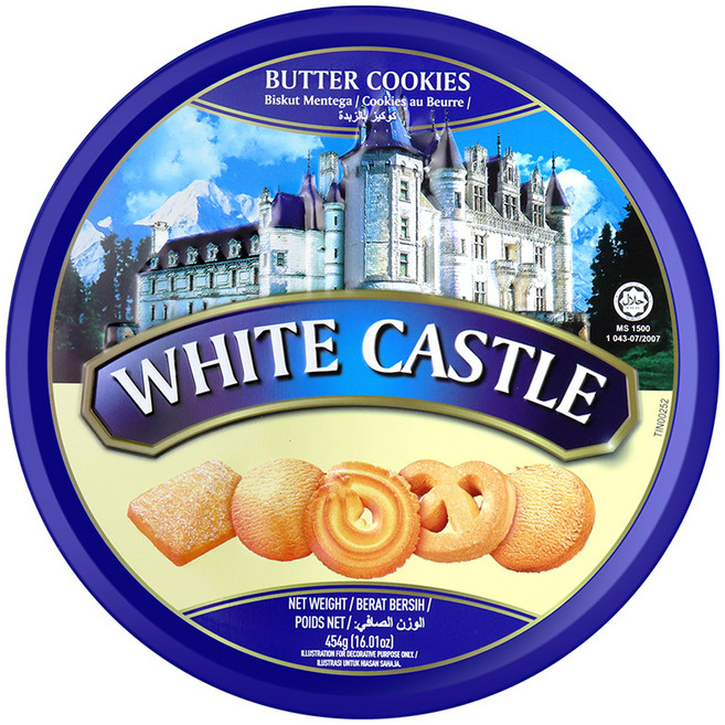 화이트캐슬 버터쿠키, 454g, 1개