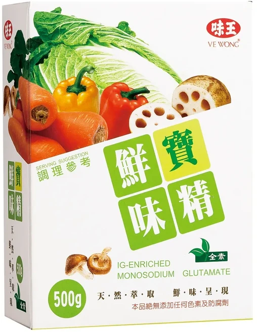 味王 鮮寶味精, 500g, 1盒