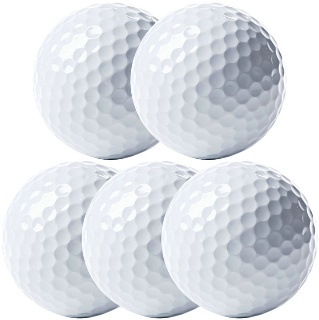 마메 무소음 골프공 5피스 42.6mm, 5개입, 1개