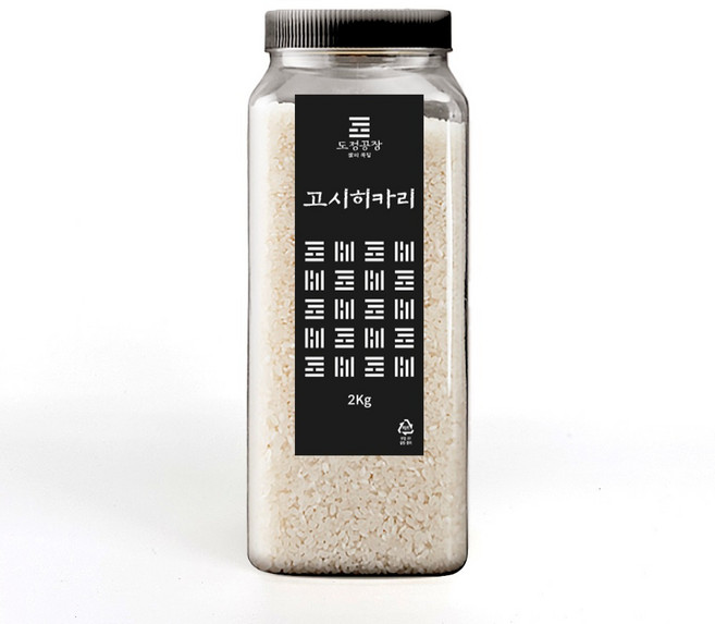 도정공장 쌀 고시히카리, 2kg, 1개, 상
