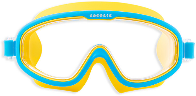 코코릭 유아용 수경, 큐브옐로우, 1개