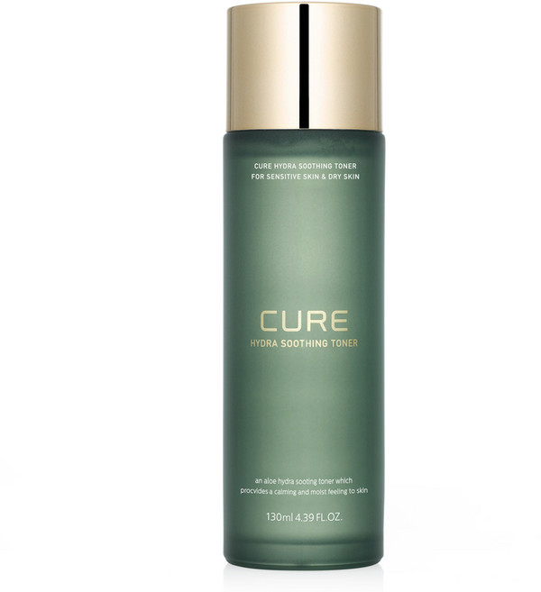 김정문알로에 큐어 하이드라 수딩 토너, 130ml, 1개