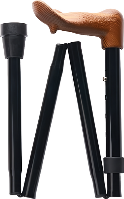 Merry Sticks 悅杖 人體工學折疊手杖 左手用, 紳士黑, 1支