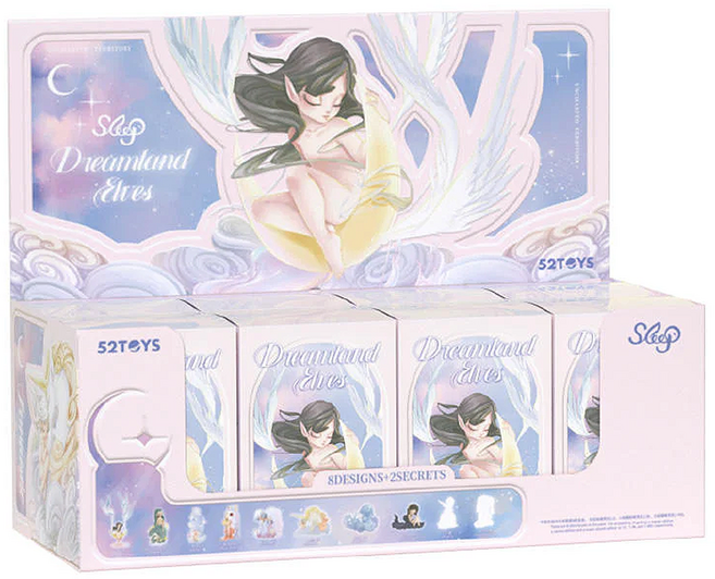 52TOYS Sleep 幻境系列 以夢為境 盲盒1中盒, 8個