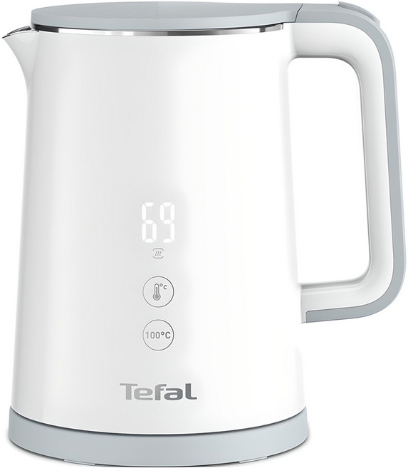 테팔 센스 디지털 전기포트 화이트, KO6921KR