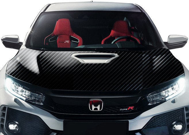 XFIT 碳纖維布紋貼膜, 1個, 斜紋黑