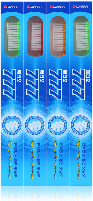 페리오 777 칫솔, 1개입, 4개