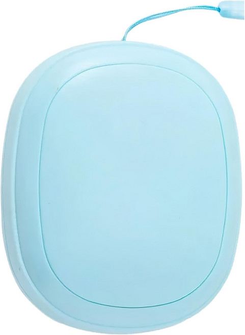 充電暖手寶 5.5 x 7 x 3.3cm, G049, 天青藍